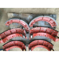 Heavy duty truck terex tr50 parts PN 09380214 front brake shoe assy for terex truck coal,iron,gold mine